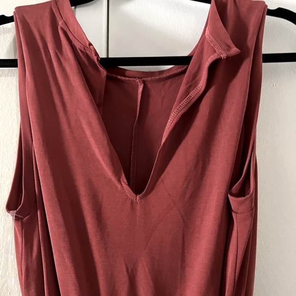 Tie front jumpsuit - Picture 3 of 3